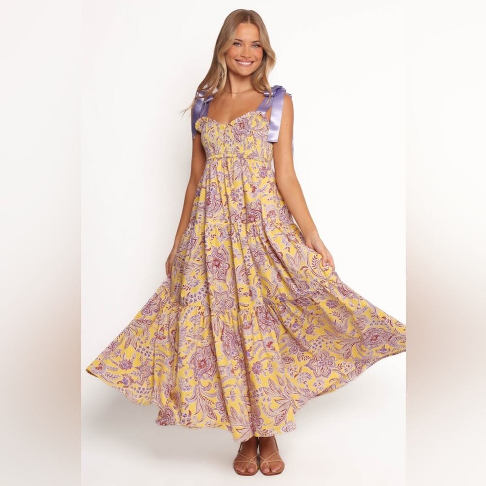 Petal & Pup Marigold Maxi Dress in Evening Primrose L - Picture 8 of 9